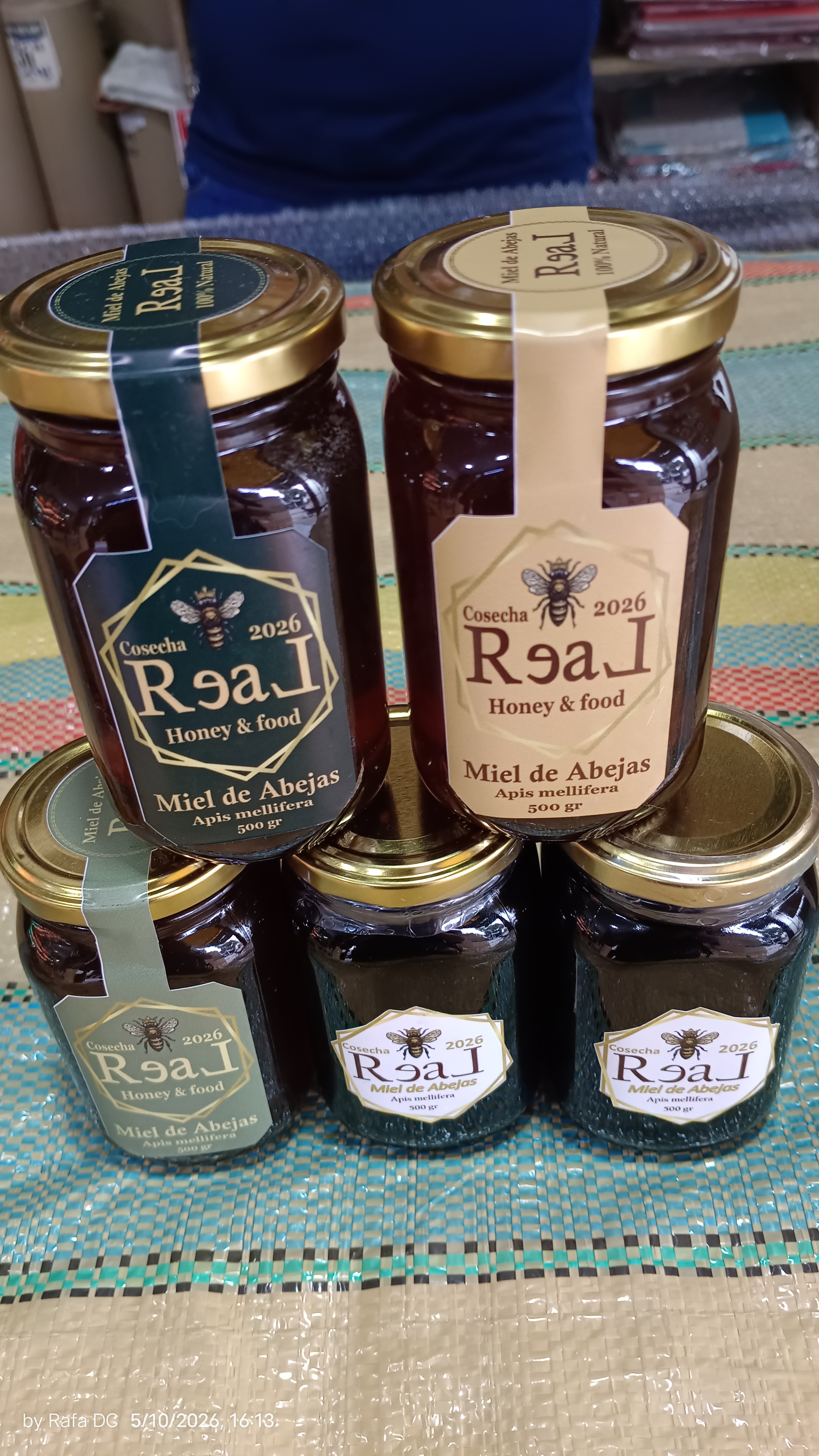 Miel de Abejas cruda 
