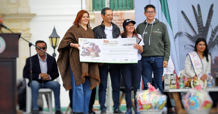 ¡Nos ponemos de ruana la papa boyacense!