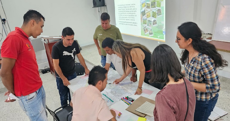 Con éxito se realizaron los talleres de sensibilización y reconocimiento de paisajes agropecuarios en el Huila