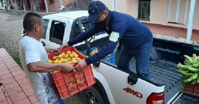 Los campesinos de Cúcuta venden sus productos sin intermediarios