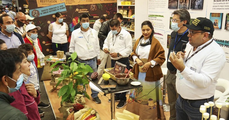 El “cacao de la restitución” se toma Chocoshow 2021