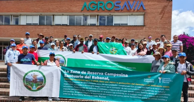 Integrantes de la Zona de Reserva Campesina Santuario El Rabanal fortalecen sus conocimientos en innovación agropecuaria durante Día de Campo en el Centro de Investigación Tibaitatá