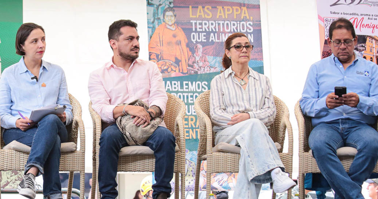 Minagricultura realizó Mesa Campesina en Moniquirá con campesinos y campesinas boyacenses