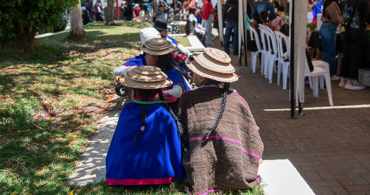 Niñez Misak y Pastos, guardiana de la cocina y la cosecha ancestral