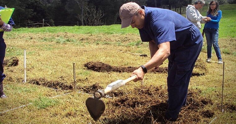 Patentan herramienta para la agricultura familiar: la evolución del azadón
