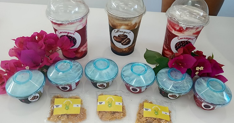 Trinitaria, corozo y café: ingredientes de yogur artesanal