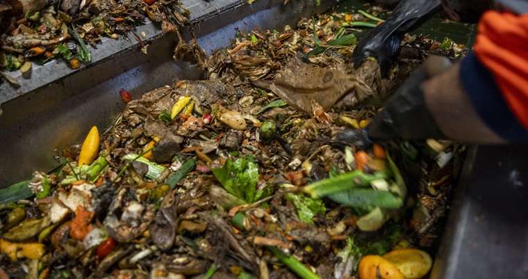 De residuos de alimentos y hojarasca a energía y biochar