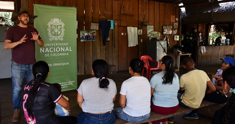 Agricultoras de Tame (Arauca) reciben capacitación con profesionales de la UNAL