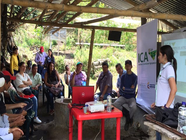 Agricultores del Tolima se capacitan en la conservación y producción de sistemas agroforestales y plantaciones forestales - 19 de septiembre de 2017