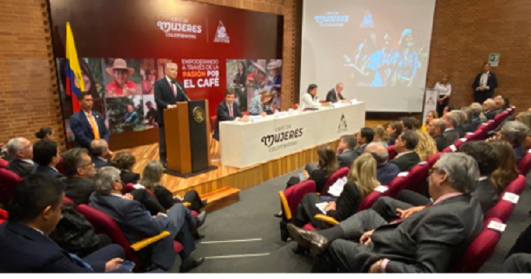 FNC realiza lanzamiento oficial de línea de café de mujeres al mercado internacional