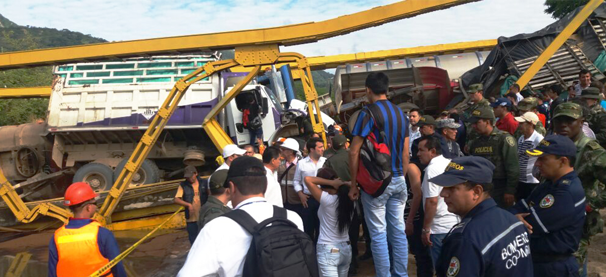 Toman medidas para mitigar afectaciones a agricultores y comunidad de Casanare por caída del puente El Charte -