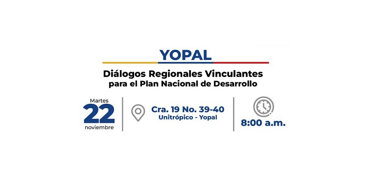 Casanare tiene la palabra en el Diálogo Regional Vinculante