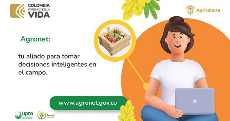 Boletines de información de Agronet: envío quincenal con los mejores tips del sector agropecuario