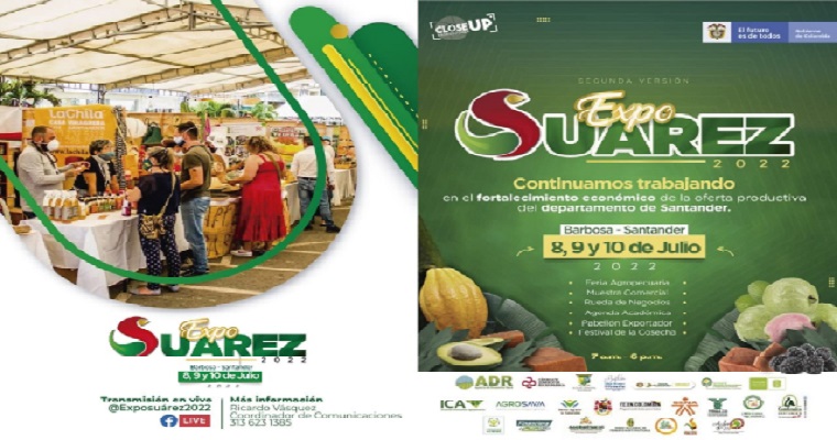 El ICA participará en la segunda Agroferia ExpoSuárez 2022 para la reactivación económica en el sector agropecuario