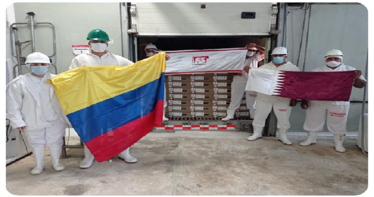 Un nuevo cargamento de más de 16 toneladas de carne bovina colombiana llegará a Qatar