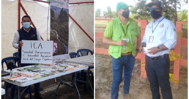 El ICA en Guaviare realizó la primera feria de servicios agropecuarios, empresariales y ambientales "Juntos al Campo"
