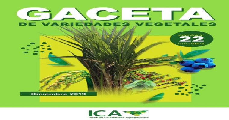 Gaceta de Variedades Vegetales Protegidas número 22, disponible en versión digital