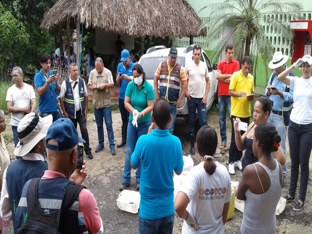 El ICA en asocio con entidades ambientales realizó brigada de capacitación, en control y erradicación del caracol gigante africano en Santa Marta - 02 de noviembre de 2017