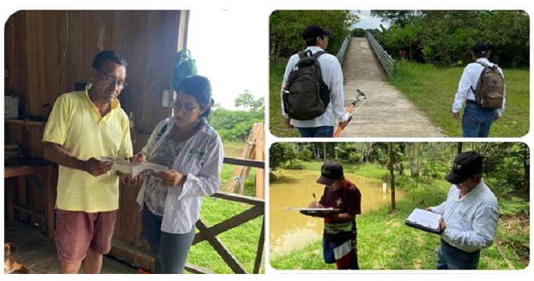 El ICA, en Amazonas, inició las visitas de extensión zoosanitaria y fitosanitaria