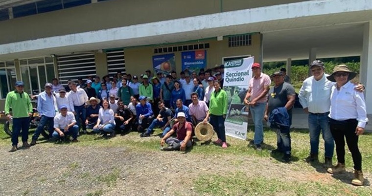 Compromiso interinstitucional para prevención del HLB de los cítricos en el Quindío