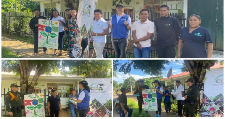 En Vaupés, el ICA lideró acciones sostenibles en el Día Internacional del Cambio Climático