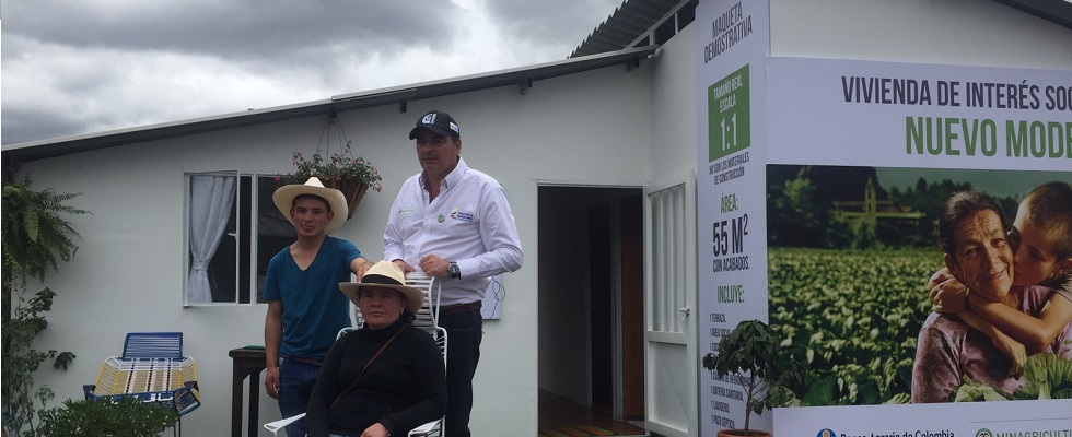 Nuevo modelo de vivienda rural del MinAgricultura, dinamizará empleo en el campo - 08 de Febrero de 2016