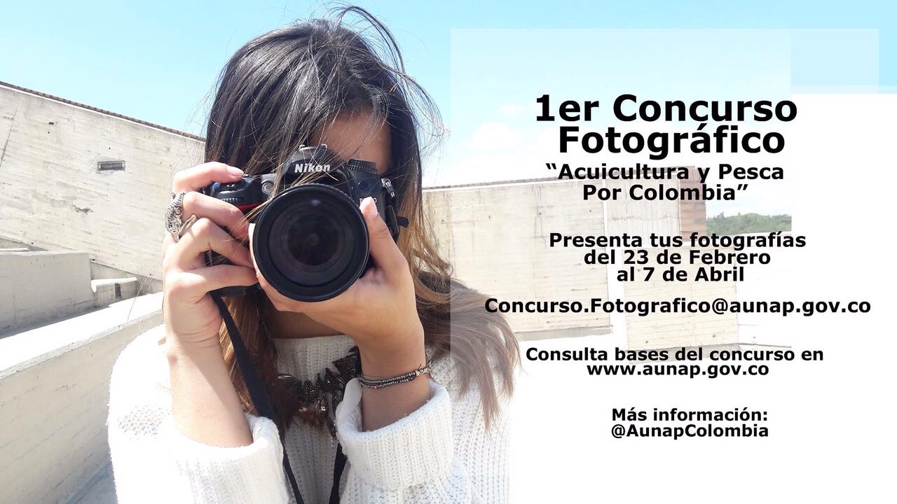 1er Concurso Fotográfico "Acuicultura y Pesca por Colombia"