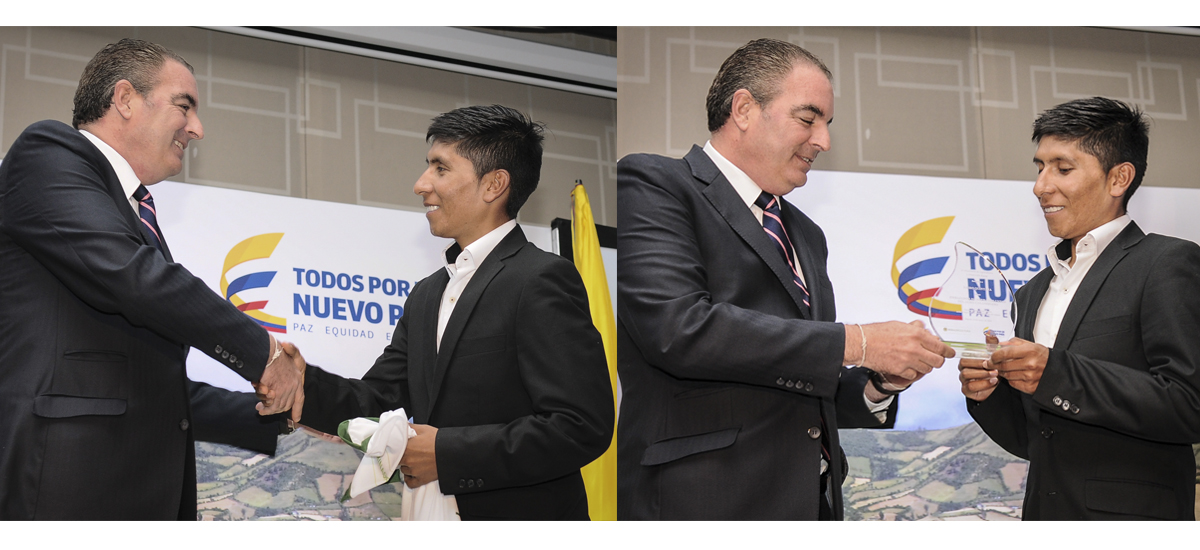 MinAgricultura felicitó por su titánico triunfo en la Vuelta a España a Nairo Quintana, Embajador del agro colombiano - 11 de septiembre de 2016