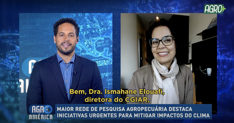 Ismahane Elouafi, Directora Ejecutiva del CGIAR, analiza la seguridad alimentaria y las soluciones climáticas en Agro América