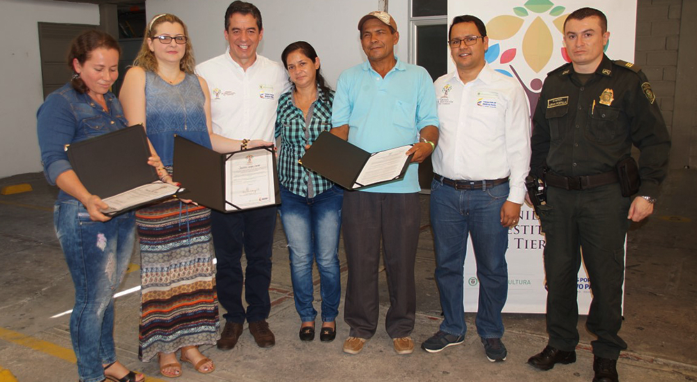 Más familias en Norte de Santander recuperan sus tierras gracias a la política de restitución - 25 de abril de 2017