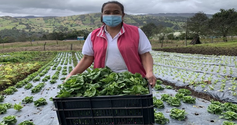Las campesinas y campesinos Bogotanos se toman el C.C Plaza de las Américas