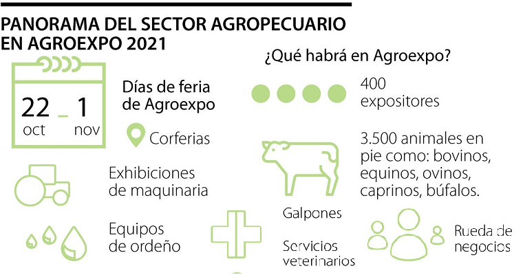 Comenzó AGROEXPO 2021 con un total de más de 3.500 animales en pie y 400 expositores