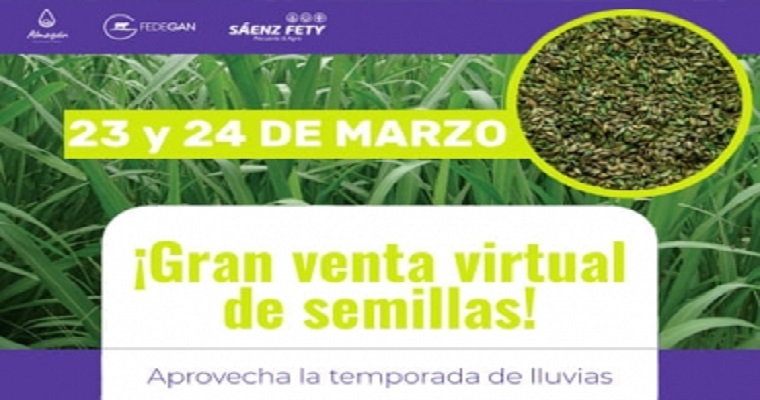 Llega la gran venta virtual de semillas de Almagán: 23 y 24 de marzo