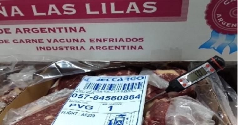 Argentina exportó a China por primera vez carne para segmento de alto valor