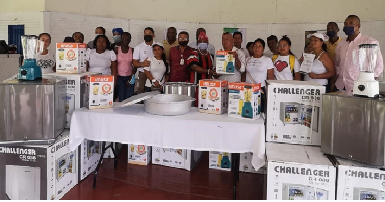 Programa de ‘Seguridad Alimentaria’ apoya la transformación de alimentos y anhelos de tres asociaciones caleñas