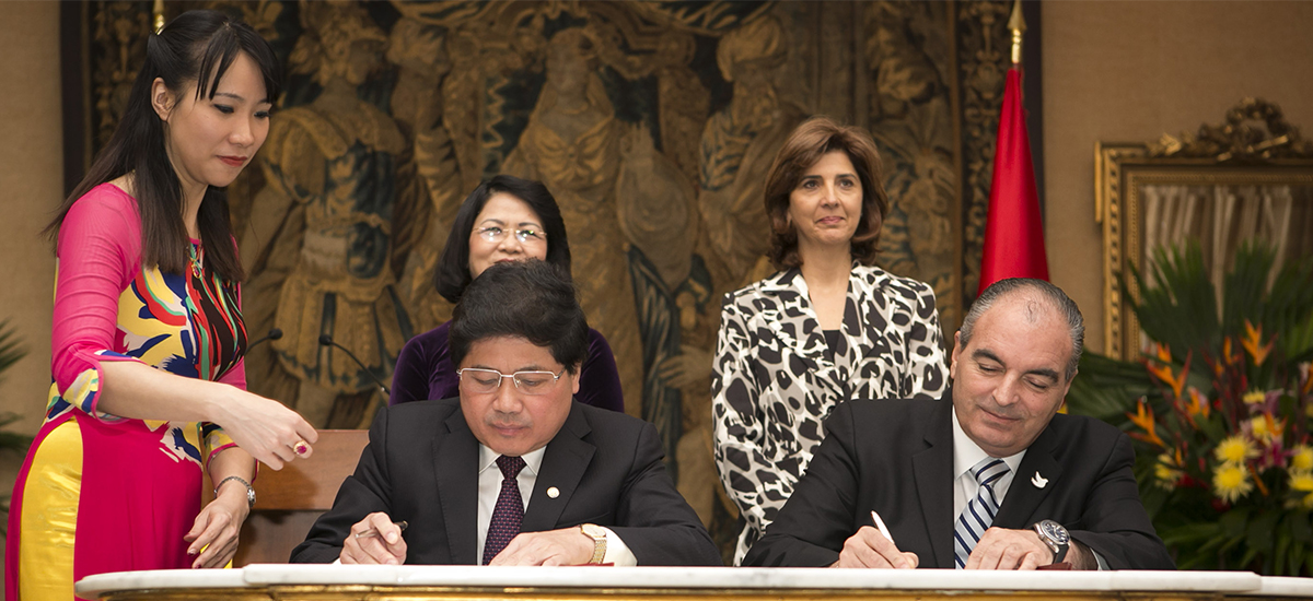 Colombia y Vietnam inician agenda bilateral para fortalecer sus sectores agropecuarios - 15 de julio de 2016