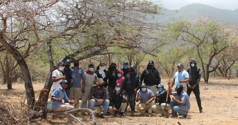 Comunidad Wayuu Jalein realiza una YANAMA para la siembra de Arreglo Silvopastoril