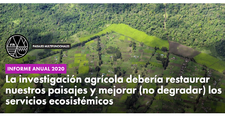 La investigación agrícola debería restaurar nuestros paisajes y mejorar (no degradar) los servicios ecosistémicos