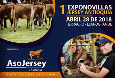 No deje de ir al 1er Exponovillas Jersey en Antioquia