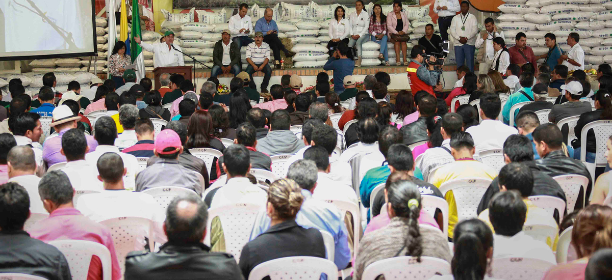 Más de 70 mil productores afectados por sequía reciben insumos del MinAgricultura - 03 de agosto de 2016
