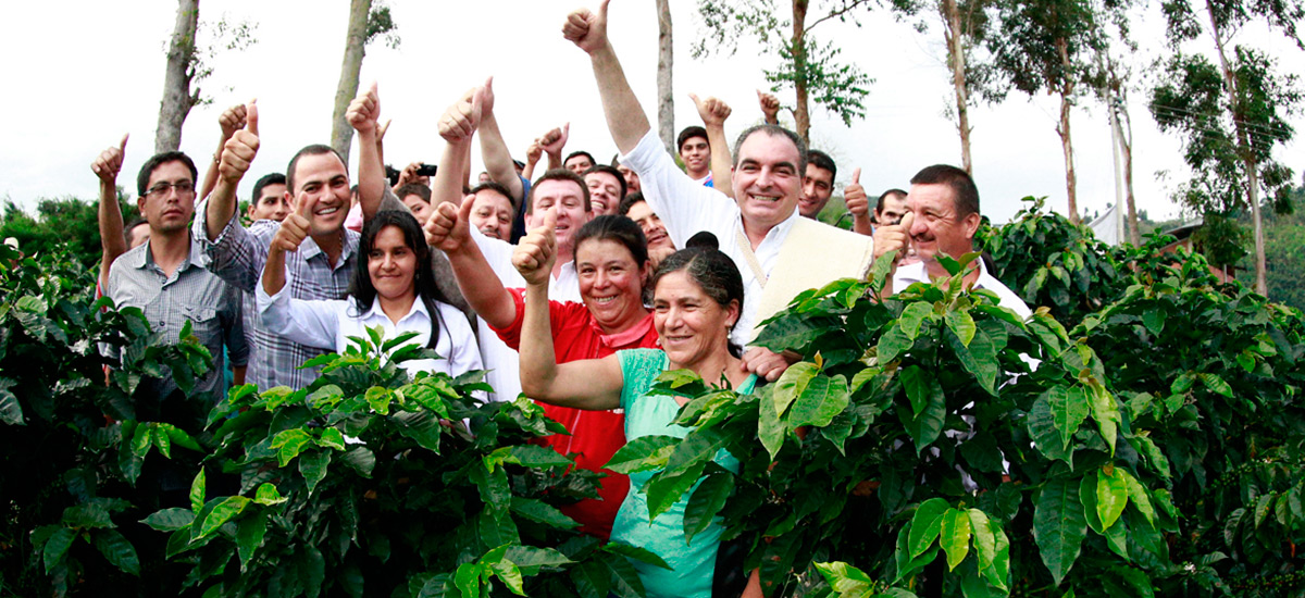 MinAgricultura oficializa recursos para insumos de caficultores afectados por Fenómeno del Niño - 24 de junio de 2016