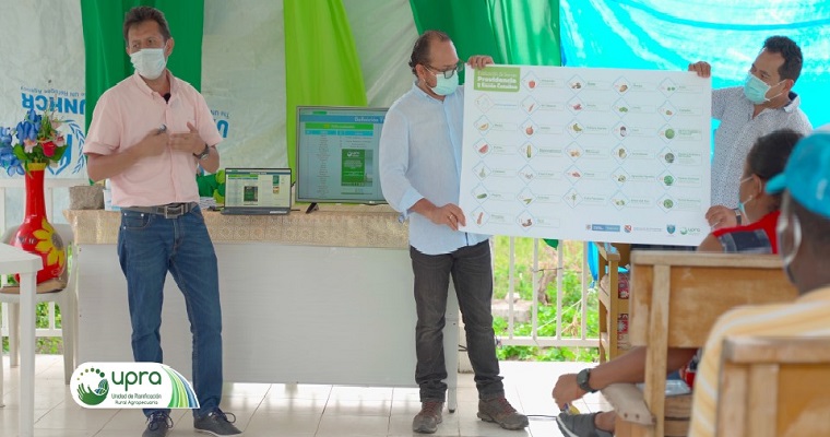 "Ministerio de Agricultura a través de la UPRA, presentó la evaluación de tierras para 30 tipos de utilización de la tierra en las islas de Providencia y Santa Catalina"