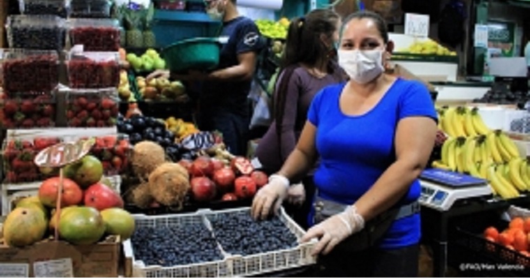 FAO y la Federación Latinoamericana de Mercados de Abastecimiento dan recomendaciones para que los mercados mayoristas enfrenten el COVID-19