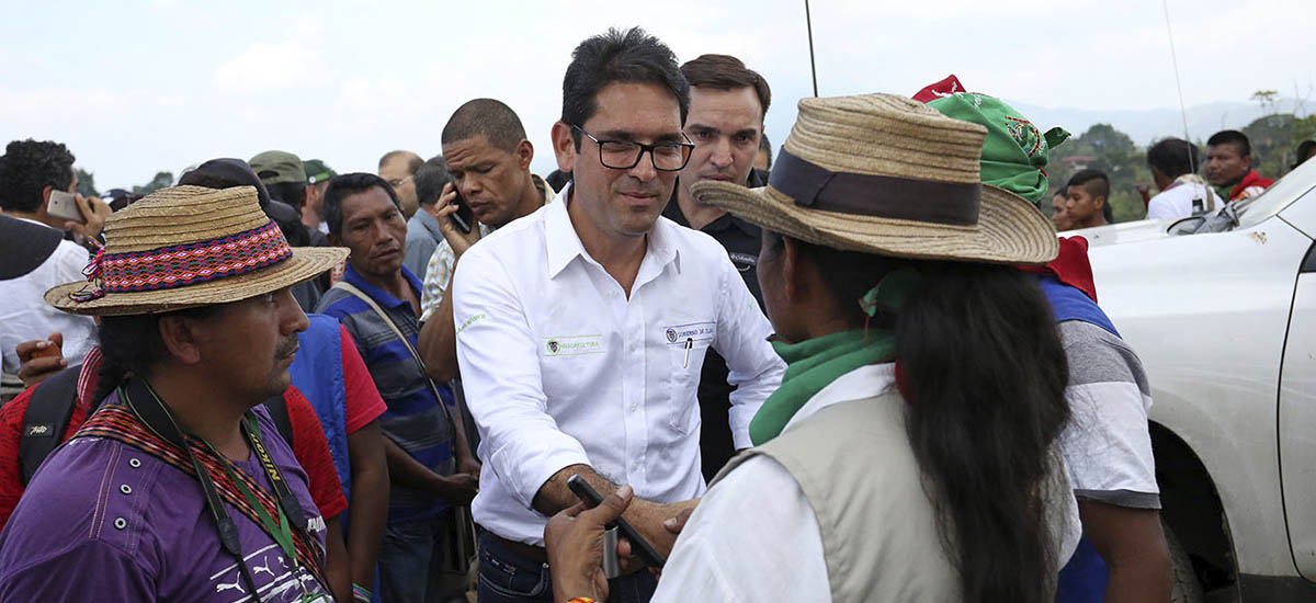 “El llamado es a la sensatez, las confrontaciones no traen nada bueno” Ministro de Agricultura - 03 noviembre de 2017