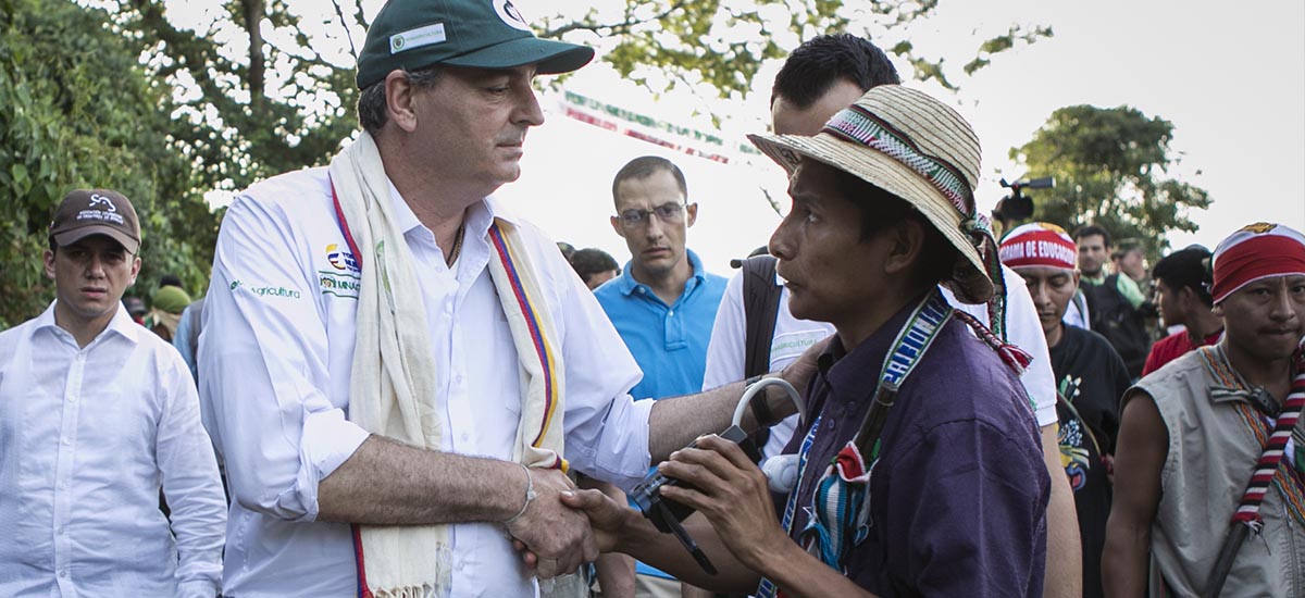 95% de los acuerdos adquiridos con los campesinos de Huila se han cumplido
