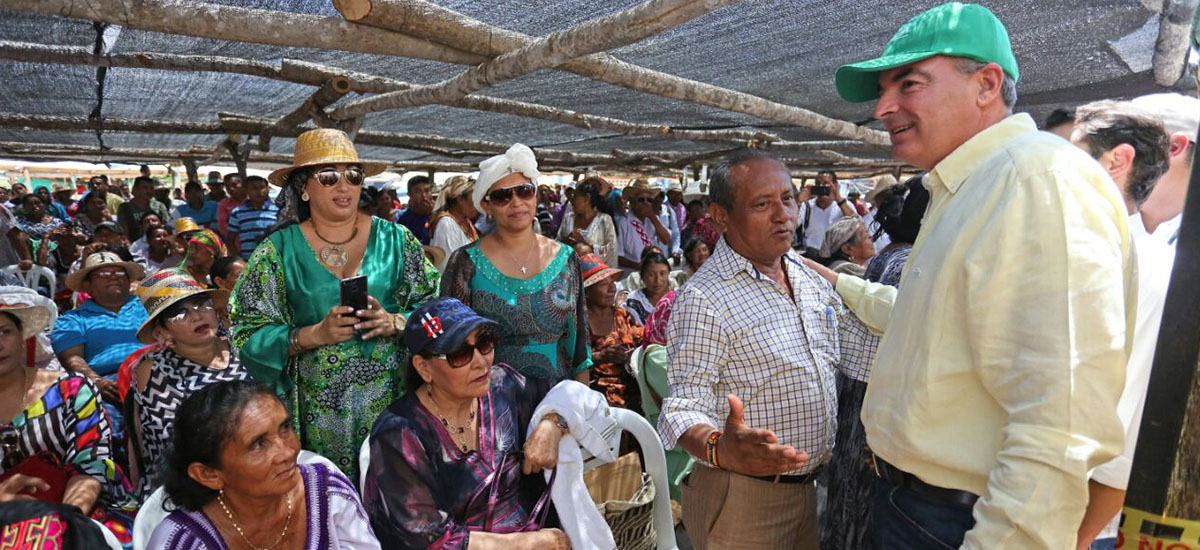 Avanzan diálogos con comunidades indígenas de La Guajira - 23 de agosto de 2016
