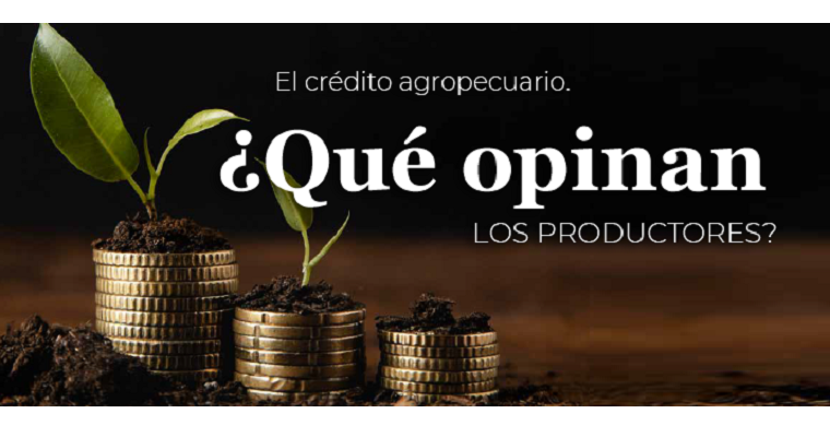El crédito agropecuario, ¿Qué opinan los productores?