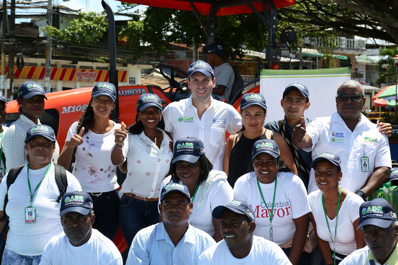 Agencia de Desarrollo Rural cumplió sus compromisos con agricultores de Tumaco