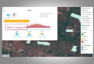 Productores podrán ver sus terrenos con satélite gracias a aplicación chilena