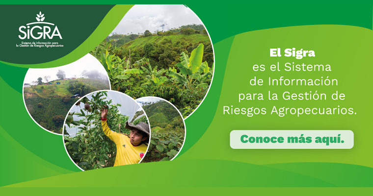 Sistema de Información para la Gestión de Riesgos Agropecuarios, Sigra